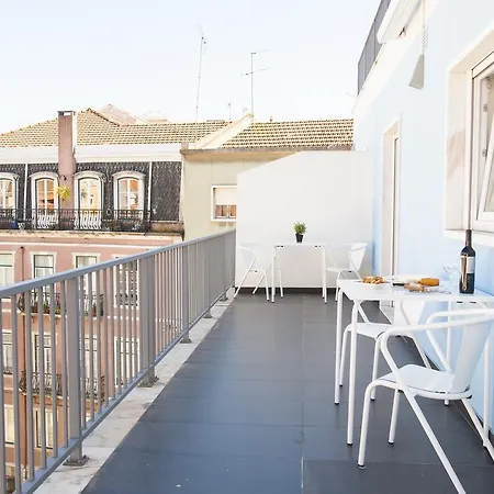 Joivy Joyful 2br With Terrace Nearby Sao Bento Palace Lisboa